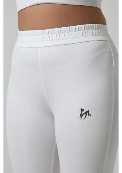 Tayt Eşofman Orta Bel Likralı Kumaş