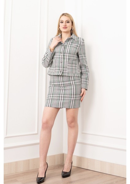 Buklet Twinset – Ceket & Etek Takım 1286 fırsatları