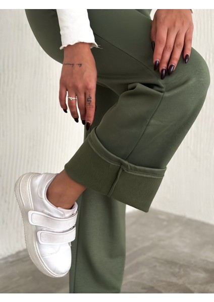 Içi Şardonlu Modal Eşofman Altı / Women's Wınter Tracksuıt/önü Dikişli fiyatları