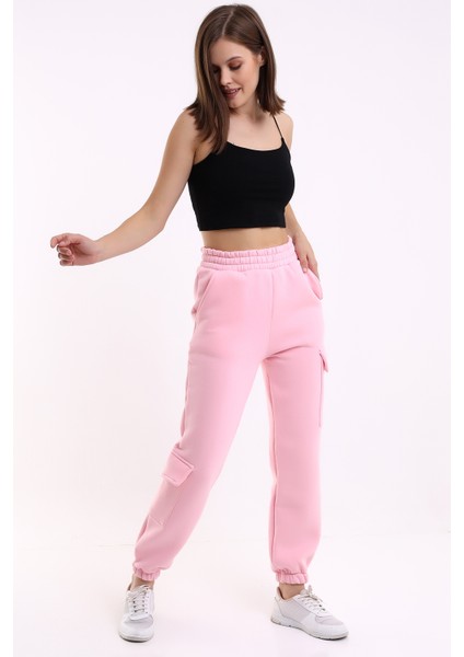 Modern Jogger Kadın Eşofman Altı Paça ve Yan Kargo Cepli fiyatları