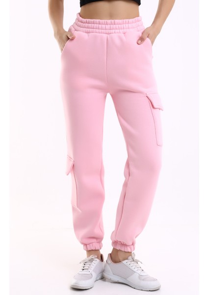 Modern Jogger Kadın Eşofman Altı Paça ve Yan Kargo Cepli modelleri