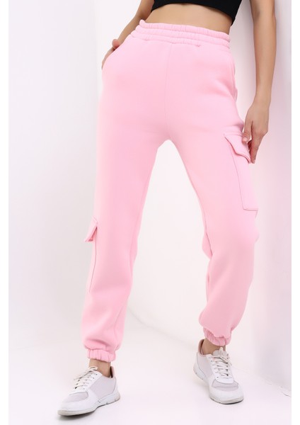 Modern Jogger Kadın Eşofman Altı Paça ve Yan Kargo Cepli indirimleri