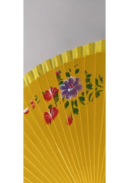 Flamenco Serisi Yelpaze – Aurora | Büyük Boy Işıltılı Zarafet indirimleri