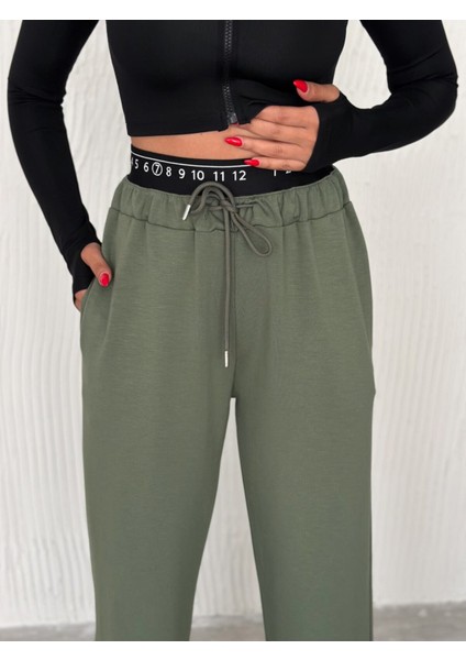 Baxer Bel Eşofman Altı Geniş Paça /elastıc Waıst Detaıl Trackpot Bottom Wıde Leg