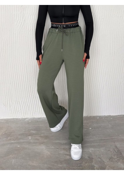 Baxer Bel Eşofman Altı Geniş Paça /elastıc Waıst Detaıl Trackpot Bottom Wıde Leg fiyatları