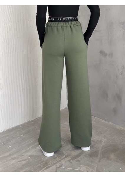 Baxer Bel Eşofman Altı Geniş Paça /elastıc Waıst Detaıl Trackpot Bottom Wıde Leg