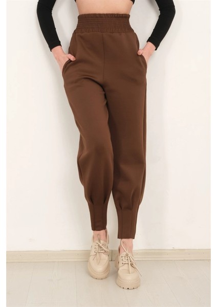 Scuba Dalgıç Yüksek Bel Eşofman Altı Paça Pileli / Everyday Tracksuıt Pants modelleri