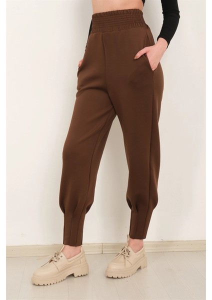 Scuba Dalgıç Yüksek Bel Eşofman Altı Paça Pileli / Everyday Tracksuıt Pants indirimleri