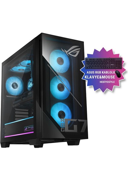 ROG G700TF-07265F0260 16GB RTX5070Ti Intel® Core™ Ultra 7 265F 16GB RAM 2TB SSD Masaüstü Gaming PC