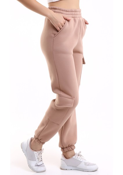 Modern Jogger Kadın Eşofman Altı Paça ve Yan Kargo Cepli indirimleri