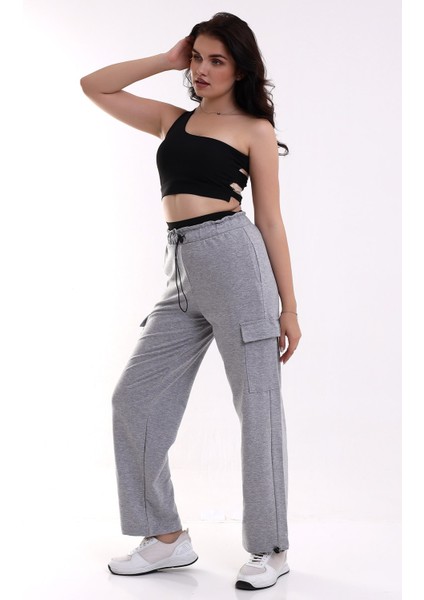 Kadın Eşofman Altı Bel Boxer Lastik Detaylı/tracksuıt Bottoms Boxer Shorts Wıth Rubber Detaıl modelleri