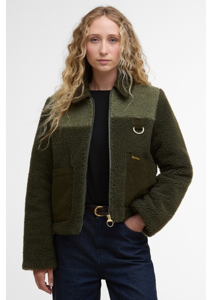 Malena Polar Ceket OL51 Olive/light Moss