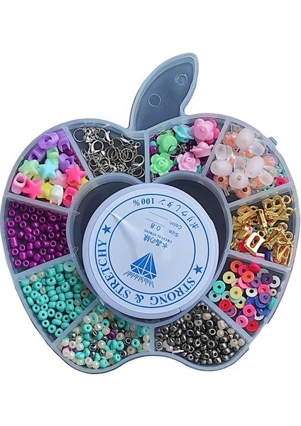 King Toys Kendin Yap Takı Set Elma Kutulu 1212 modelleri