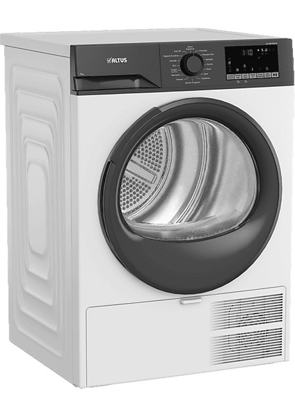 Al Km 954 M 9 kg E Enerji Sınıfı Isı Pompalı Kurutma Makinesi Beyaz