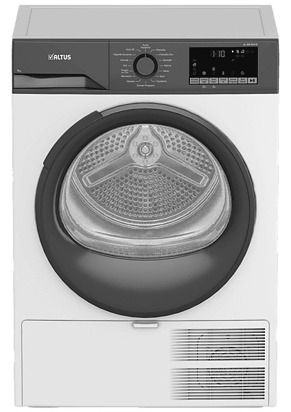 Al Km 954 M 9 kg E Enerji Sınıfı Isı Pompalı Kurutma Makinesi Beyaz fiyatları