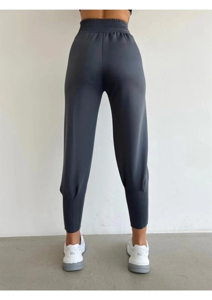 Jogger Eşofman Altı Scuba Dalgıç Yüksek Bel Likralı fiyatları