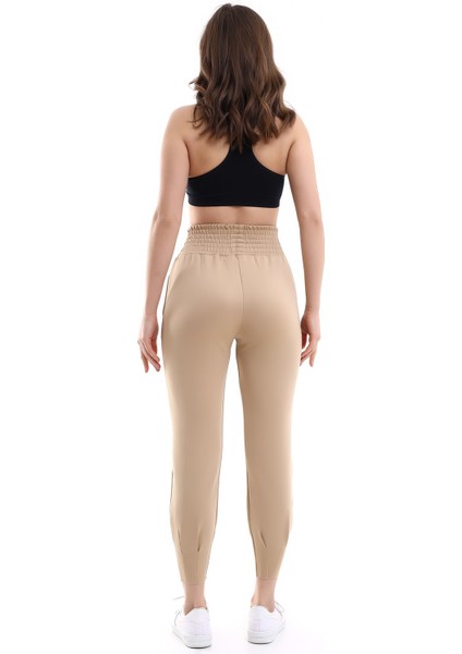 Jogger Eşofman Altı Scuba Dalgıç Yüksek Bel Likralı