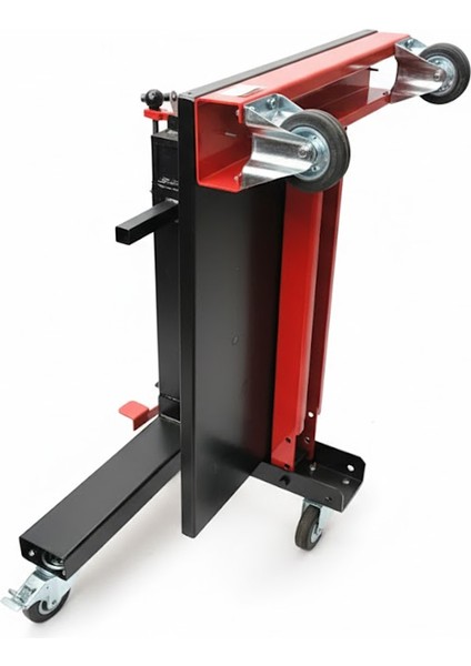 Motor Toplama Sehpası Katlanır Yağ Tablalı 500KG 360 Derece Dönerli Pedallı modelleri