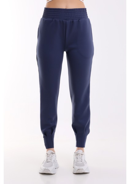 Scuba Dalgıç Yüksek Bel Eşofman Altı Paça Pileli / Everyday Tracksuıt Pants