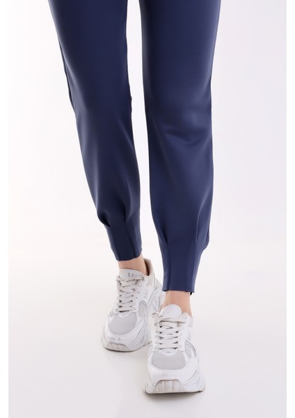 Scuba Dalgıç Yüksek Bel Eşofman Altı Paça Pileli / Everyday Tracksuıt Pants fırsatları