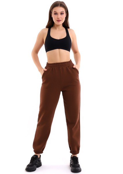 Kahve Joger 3 Iplik Eşofman Altı Içi Şardonlu Ideal Kalınlıkda fiyatları