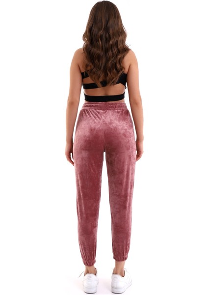 Joger Yumoş Kadife Eşofman Altı