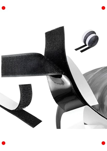 Kendinden Yapışkanlı Sihirli Cırt Cırt Bant (200X2.5 Cm)