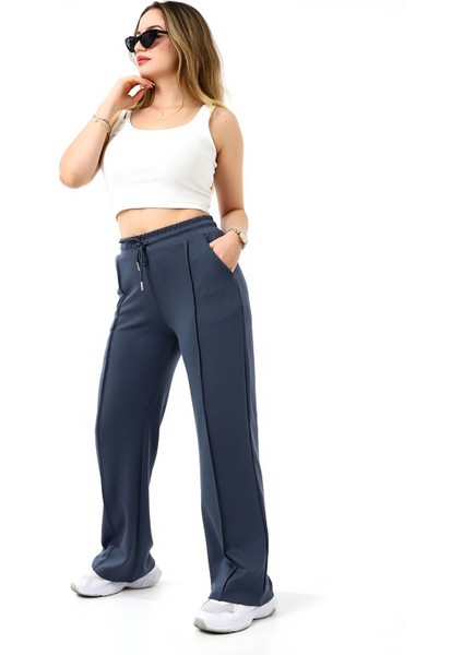 Kadın Modal Kumaş Eşofman Altı Dokulu Kumaş / Women's Textured Sweatpants modelleri