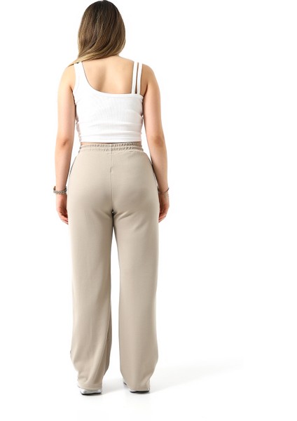 Kadın Modal Kumaş Eşofman Altı Dokulu Kumaş / Women's Textured Sweatpants