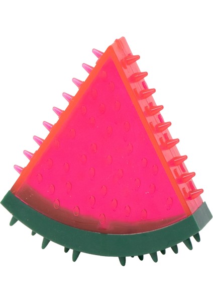 Plastik Karpuz Şeklinde Öten Köpek Oyuncağı 13X6CM