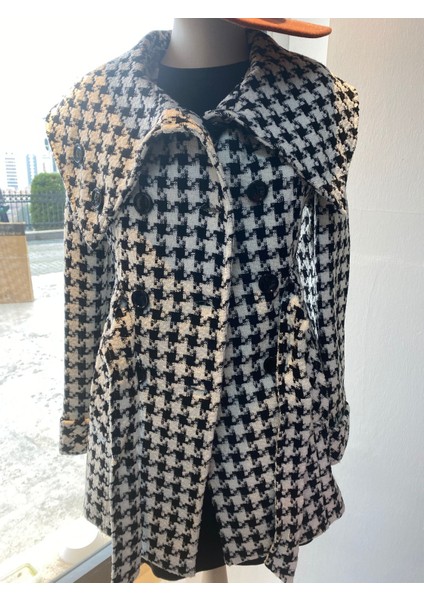 Kazayağı Desen Kaşe Kaban fiyatları