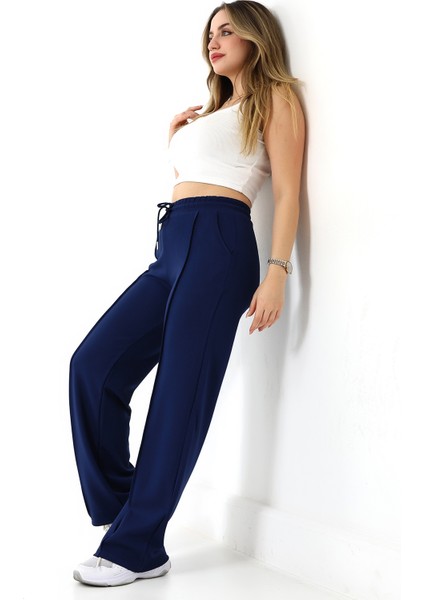 Kadın Modal Kumaş Eşofman Altı Dokulu Kumaş / Women's Textured Sweatpants indirimleri