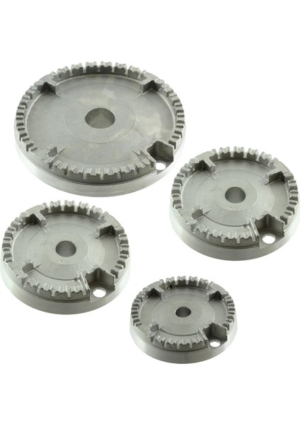 4’lü Ocak Bek Şapkası ve Kapak Takımı | Ev Tipi Ocaklara Uyumlu fırsatları