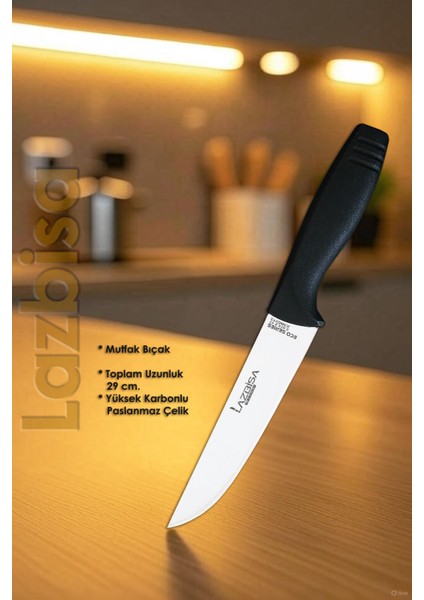 Eco Serisi Mutfak Bıçak Seti Et Ekmek Sebze Pizza Salata Börek Şef Bıçağı 3 Lü Set Hds-02 fırsatları