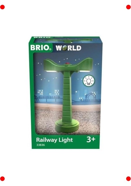 Tren Rayları Için Etkileşimli Yol Işığı