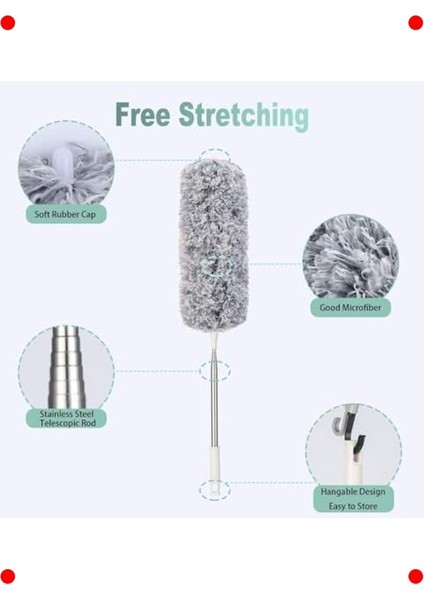 Uzatılabilir Mikrofiber Teleskopik Toz Silgisi fiyatları