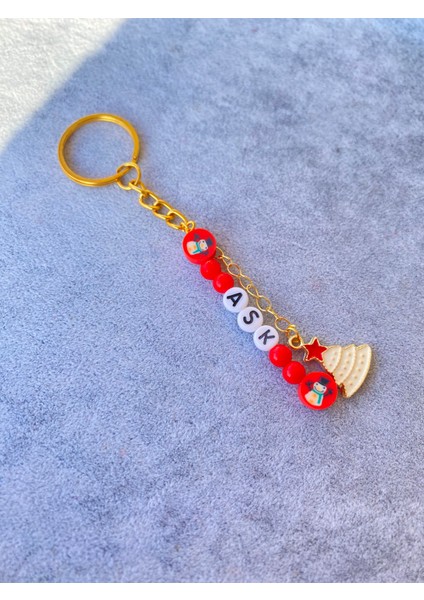 Yılbaşı Anahtarlık Aşk 10 Adet modelleri