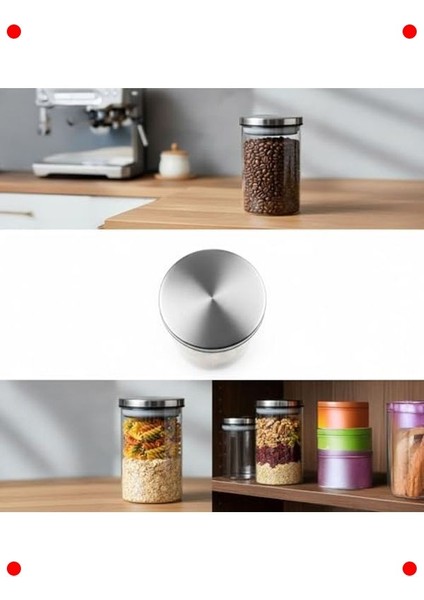 700 ml Borosilikat Vakumlu Metal Kapaklı Cam Kavanoz fırsatları