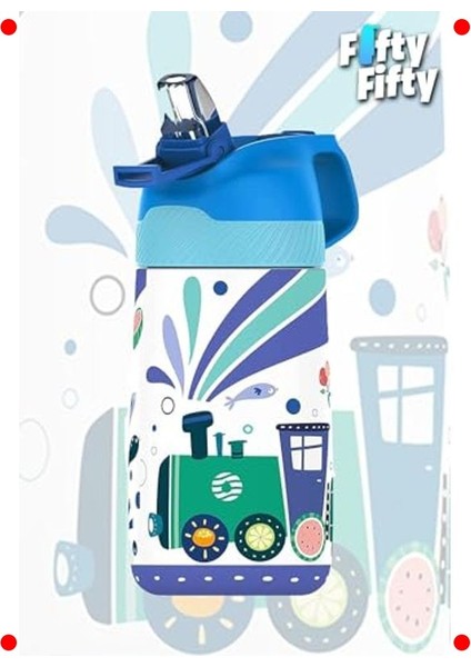 Çocuk 350 ml Pipetli Çelik Termos Matara fiyatları