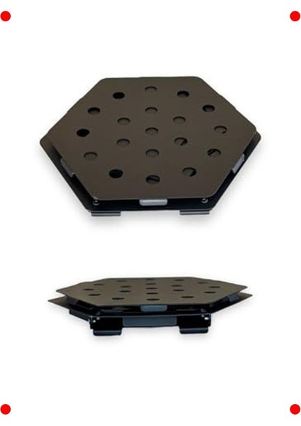 Altıgen Katlanır Ateş Çukuru - Taşınabilir Şömine indirimleri