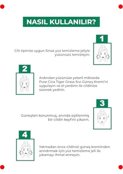 SPF50 Cilt Tonu Eşitleyici ve Onarıcı Yüz Güneş Kremi modelleri