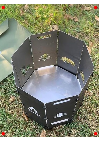 Taşınabilir Sekizgen Ateş Çukuru ve Orman Şöminesi fiyatları