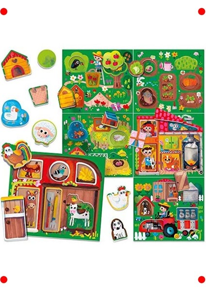 Çiftlik Temalı Erken Öğrenme Oyunu (2-5 Yaş) fiyatları