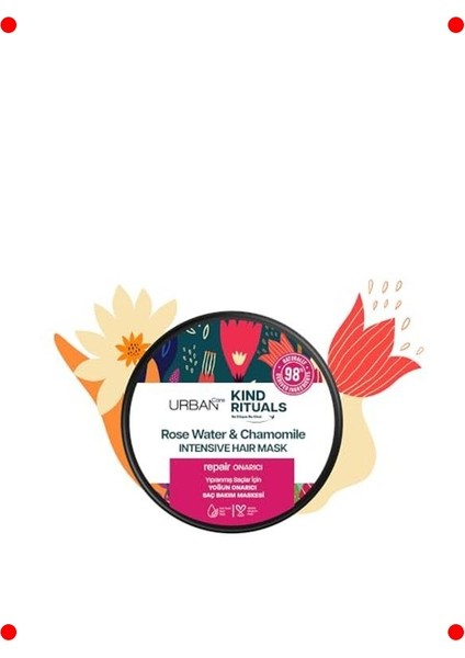Gül Suyu & Papatya Özlü Saç Bakım Maskesi 230 ml fiyatları