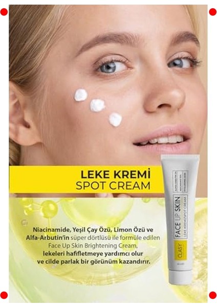Leke Karşıtı & Aydınlatıcı Yüz Kremi 40 ml