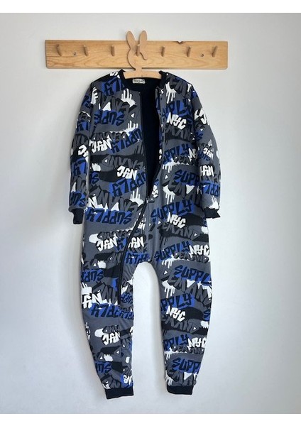 Gri Siyah Nyc Pamuklu Bacaklı 8/10/12 Yaş Büyük Beden 2.5 Tog Kışlık Kalın Erkek Çocuk Uyku Tulumu fırsatları