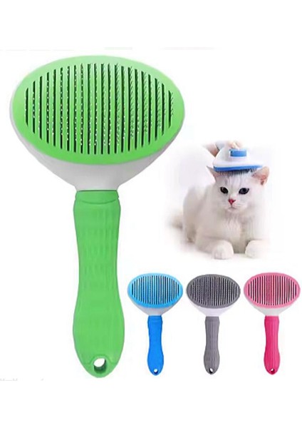 Evcil Hayvan Kedi Köpek Tarak Oval