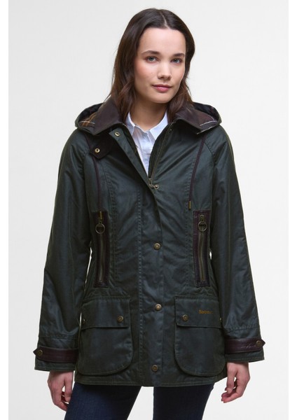 Ivy Yağlı Ceket OL52 Fern