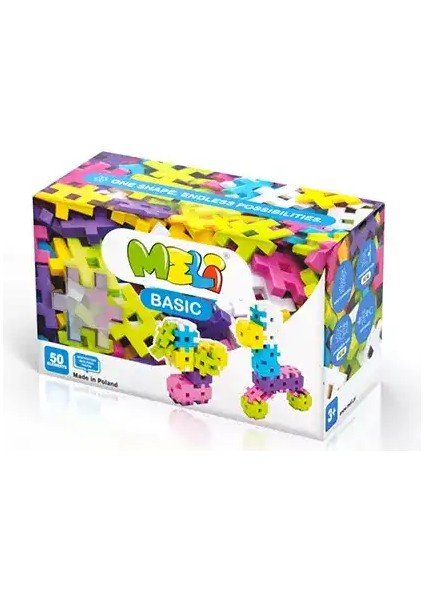 Melı Basic Pink 50 Sztuk 50019