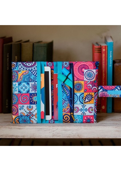 5859 El Yapımı Kitap - Tablet Kılıfı